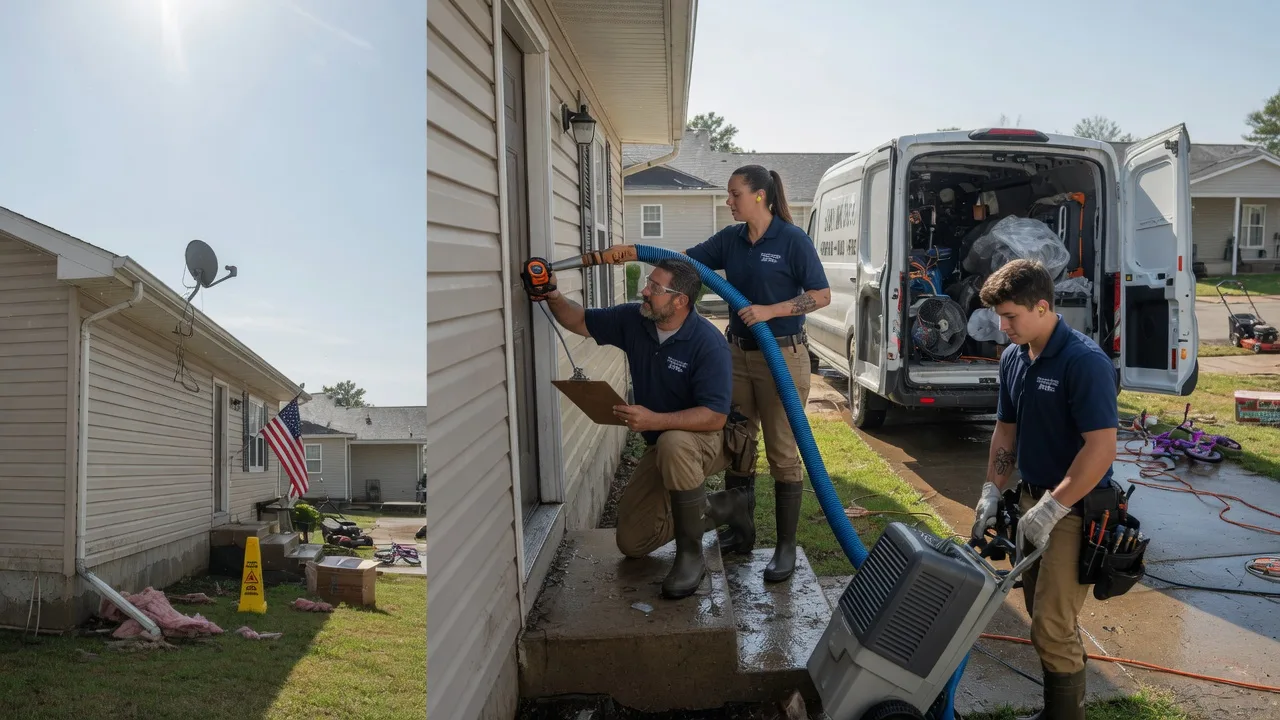 Ceiling Water Damage Restoration in Harrington, DE near me